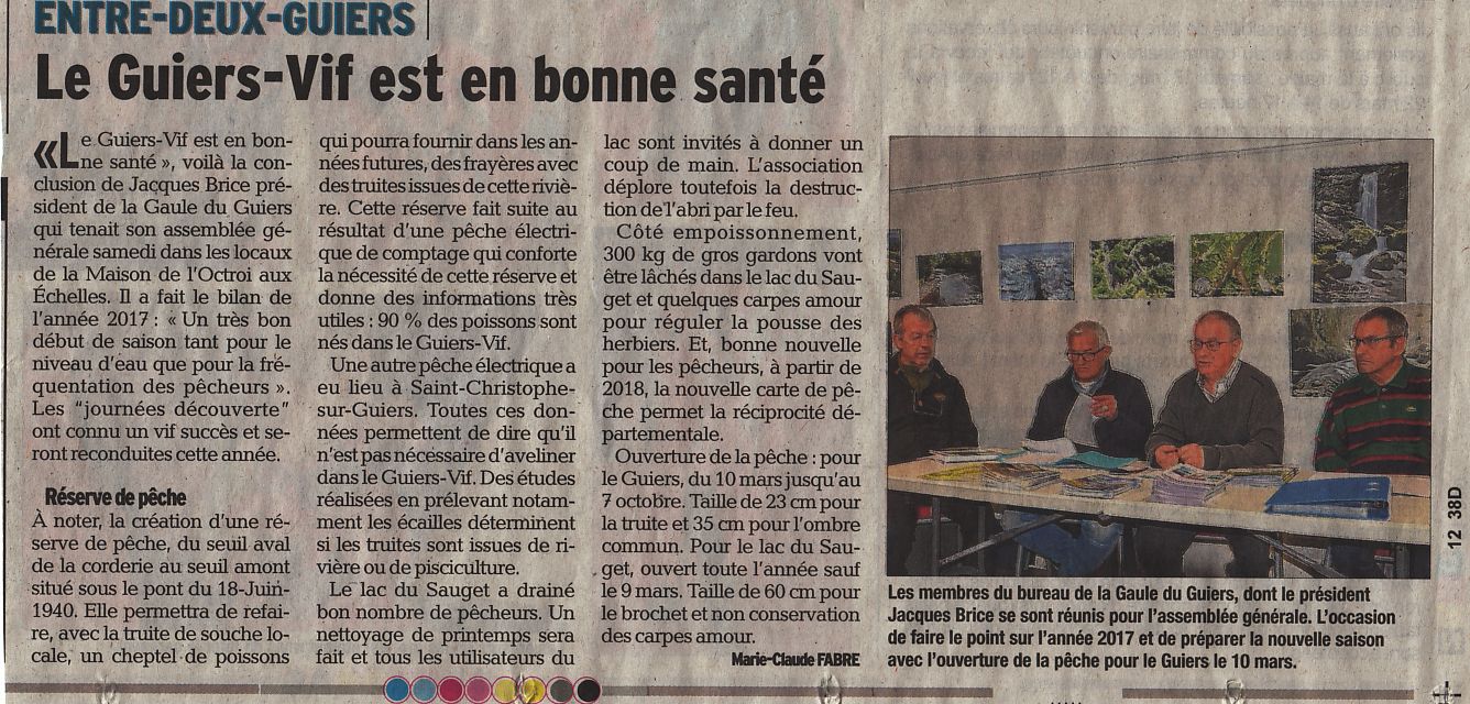Assemblée générale 2018