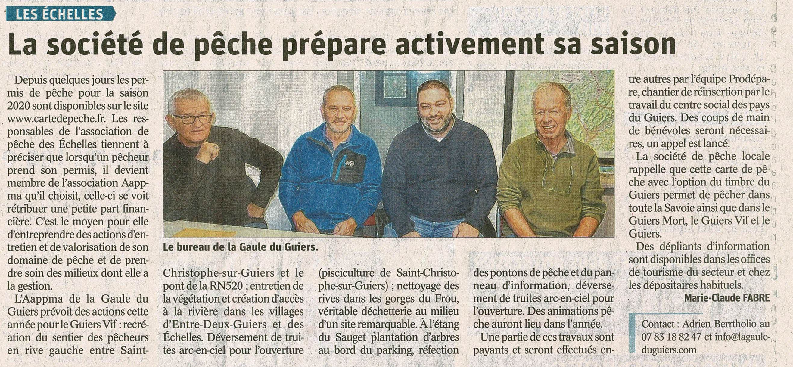 On prépare la saison 2020